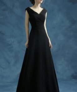 Black Evening Dress-075-03