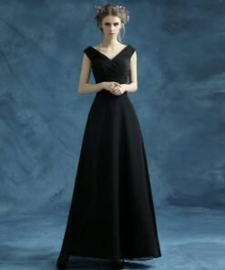 Black Evening Dress-075-05