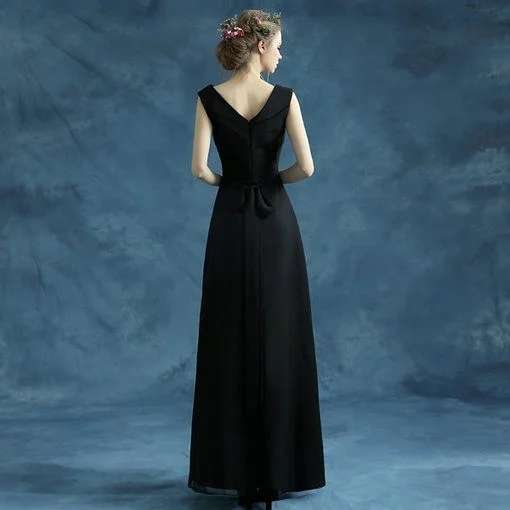 Black Evening Dress-075-06