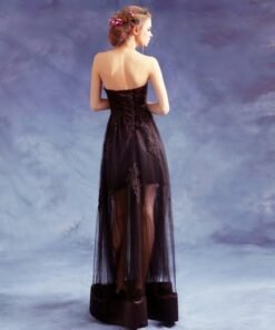 Black Evening Dress-214-02