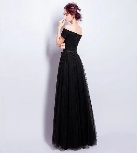 Black Evening Dress-226-01