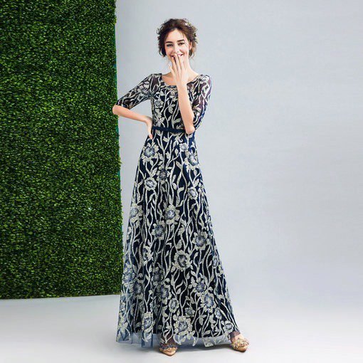 Long Prom dress-201-04