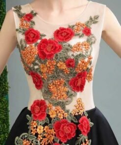 a line cocktail dress-316-05