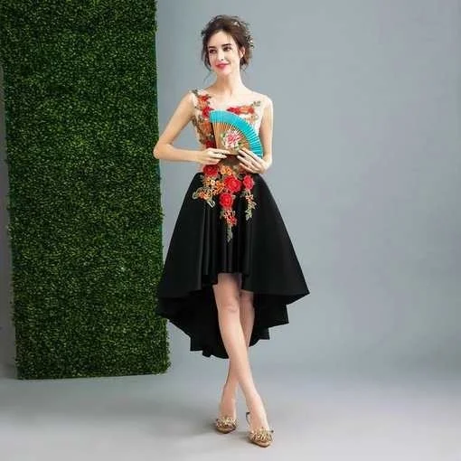 a line cocktail dress-316-06