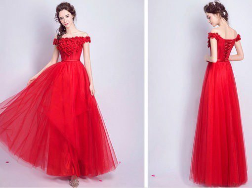 a line evening dress-279-01