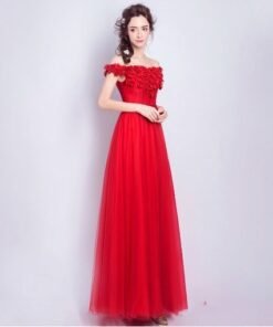 a line evening dress-279-06