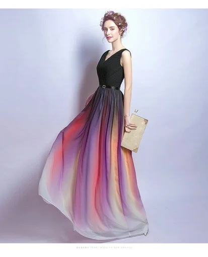 Alternative view of A-line Prom Dress Evening Dress