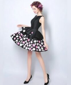 black cocktail dress-248-10