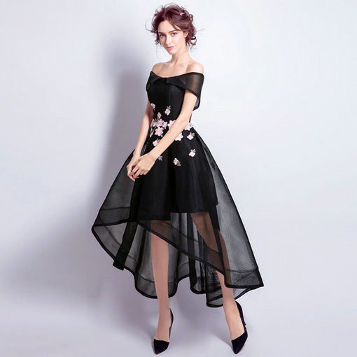 black cocktail dress-252-05