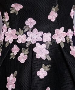 black cocktail dress-252-07