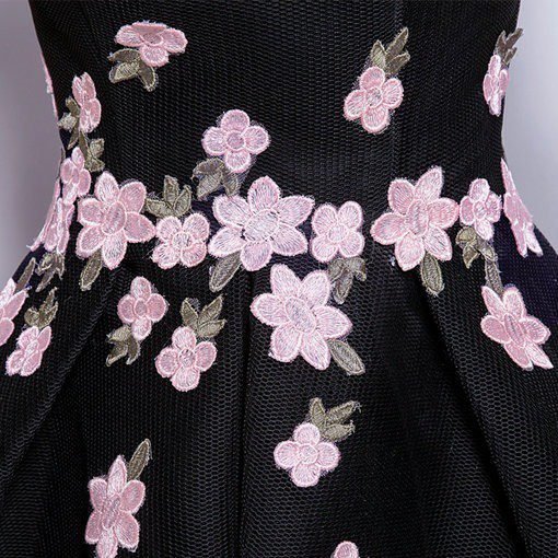black cocktail dress-252-07