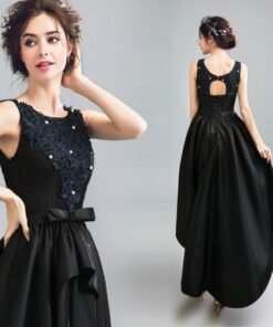 black cocktail dress-295-02