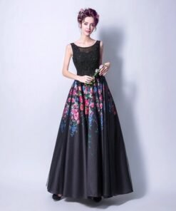 black evening dress-113-03
