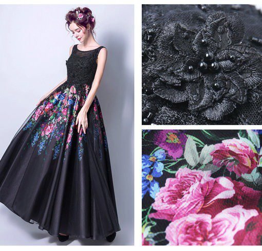 black evening dress-113-05