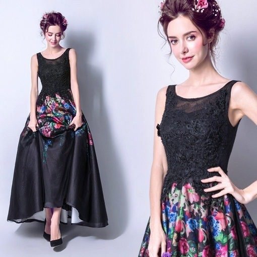 black evening dress-113-06