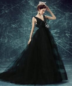 black evening dress-121-02