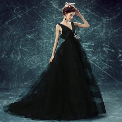 black evening dress-121-02