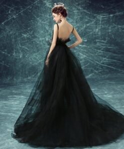black evening dress-121-05