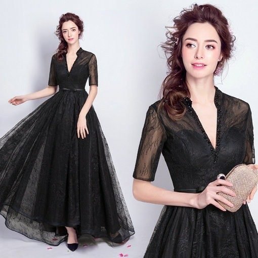 black evening gown-224-02