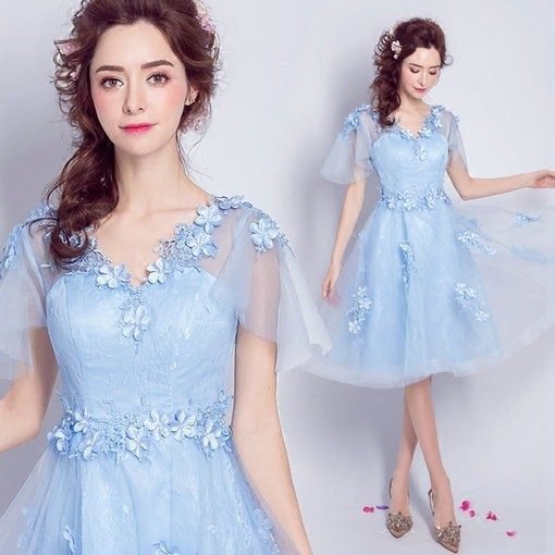 blue cocktail dress-221-02