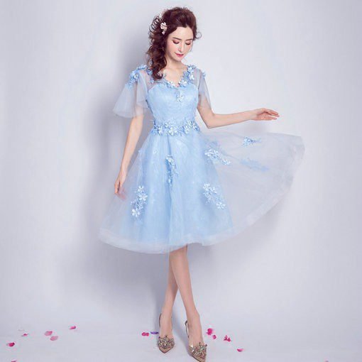 blue cocktail dress-221-06