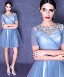 blue cocktail dress-244-01