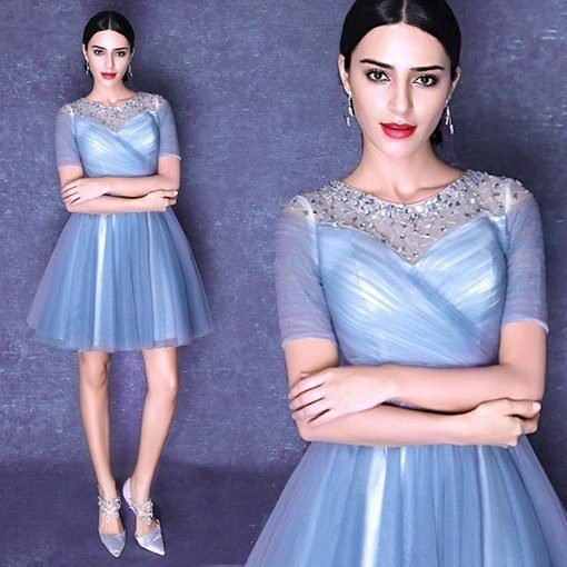 blue cocktail dress-244-01