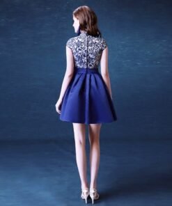 blue cocktail dress-257-02