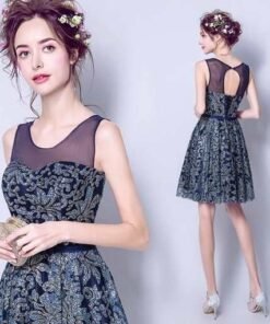 blue cocktail dress-320-02