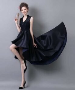 blue cocktail dress-323-02