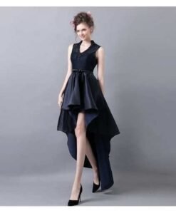 blue cocktail dress-323-05