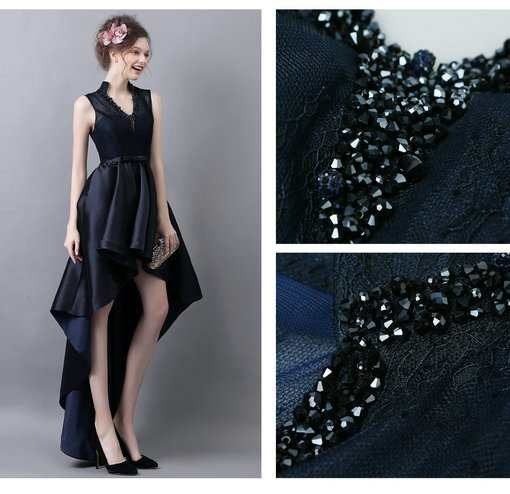 blue cocktail dress-323-07