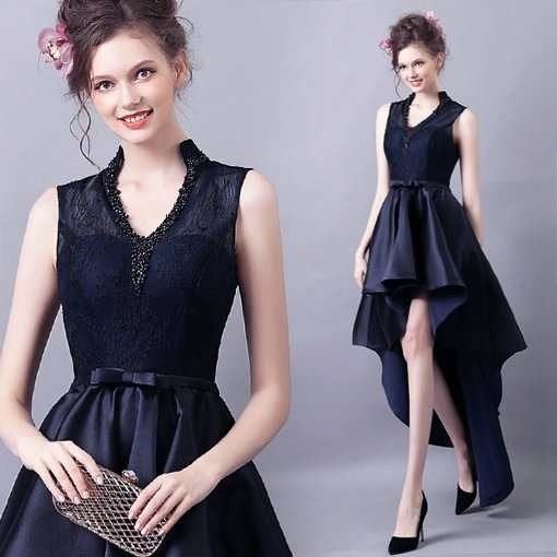 blue cocktail dress-323-08