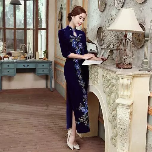 Chinese Qipao Dress 3 colors