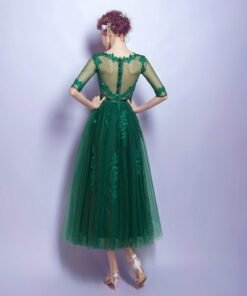 cocktail dress green-135-05