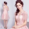 cocktail dress pink-163-04