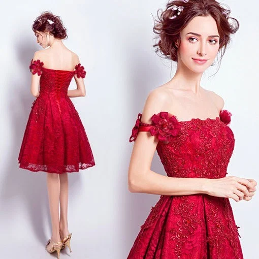 cocktail dress red-142-06
