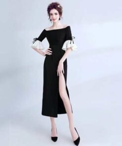 cocktail dress tea length-304-02