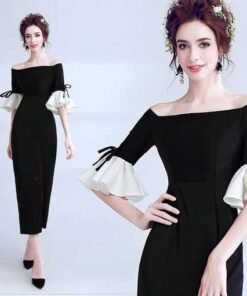 cocktail dress tea length-304-04