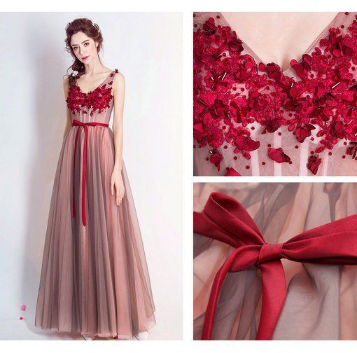 deep v prom dress-140-07