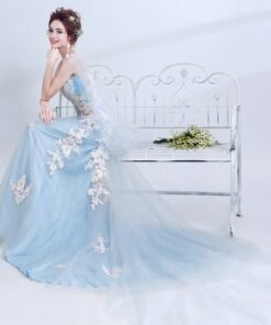 evening dress blue-169-04
