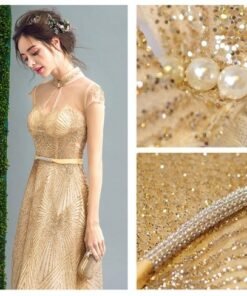 evening dress gold-126-02