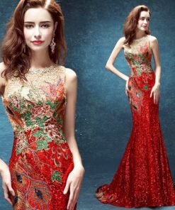 evening party dress-155-03