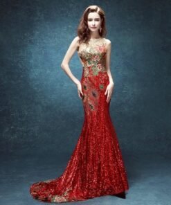 evening party dress-155-06