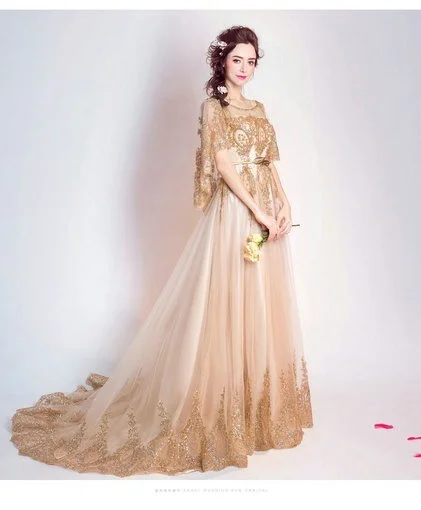 gold evening dress-96-01