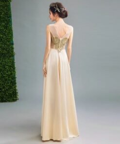 gold evening gown-205-06