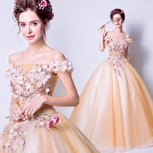 gold quinceanera dress-239-06