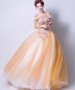 gold quinceanera dress-239-07