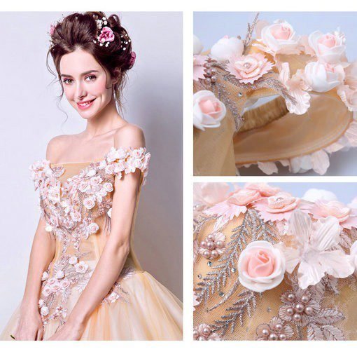 gold quinceanera dress-239-08