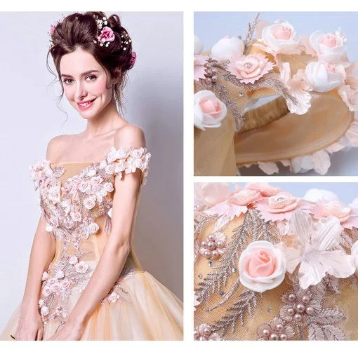 gold quinceanera dress-239-08